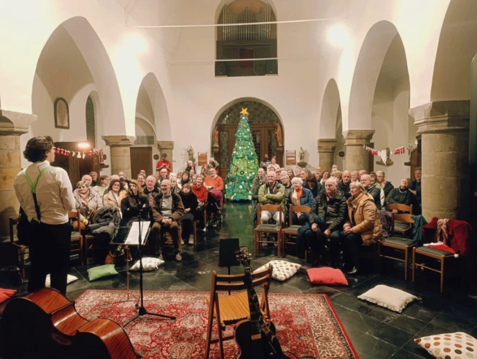 Le concert de Noël à Baugnies (Péruwelz)